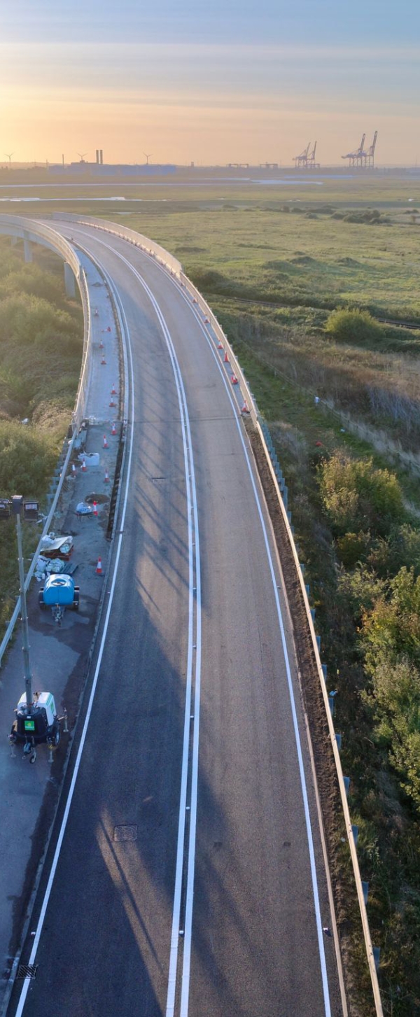 Bridge under construction
